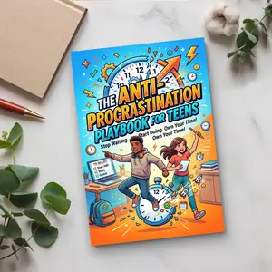 The Anti-Procrastination Guide for Teens: Time Management and Productivity Skills with Study Motivation, Focus Building, Self-Discipline, Goal Setting and Action Planning