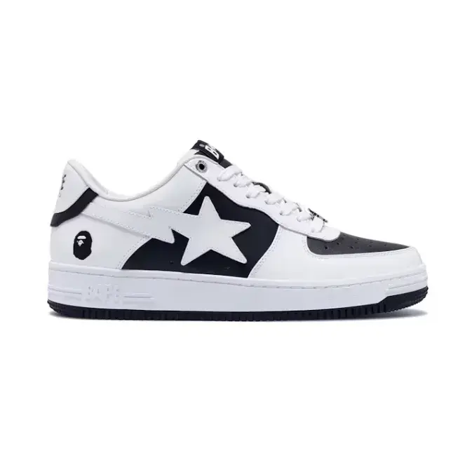 Bape Bapesta Low Black/White 2024 - 8, 8.5, 9, 10, 11, 12