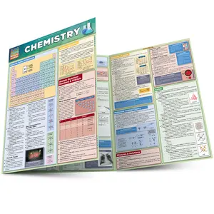 QuickStudy Chemistry Laminated Study Guide by Mark D. Jackson PhD Updated Content with Periodic Table & Chemical Bonding