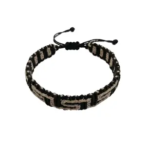 Handmade Macrame Bracelet with Geometric Design