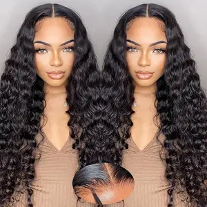 ISEE HAIR 13x6 Full Lace Frontal Glueless Water Wave Ear To Ear Natural Durable Lace Pre-Cut Tiny Knots  Human Hair Wig Beginner-Friendly With Drawstring #TikTokShopSpringGlowUp