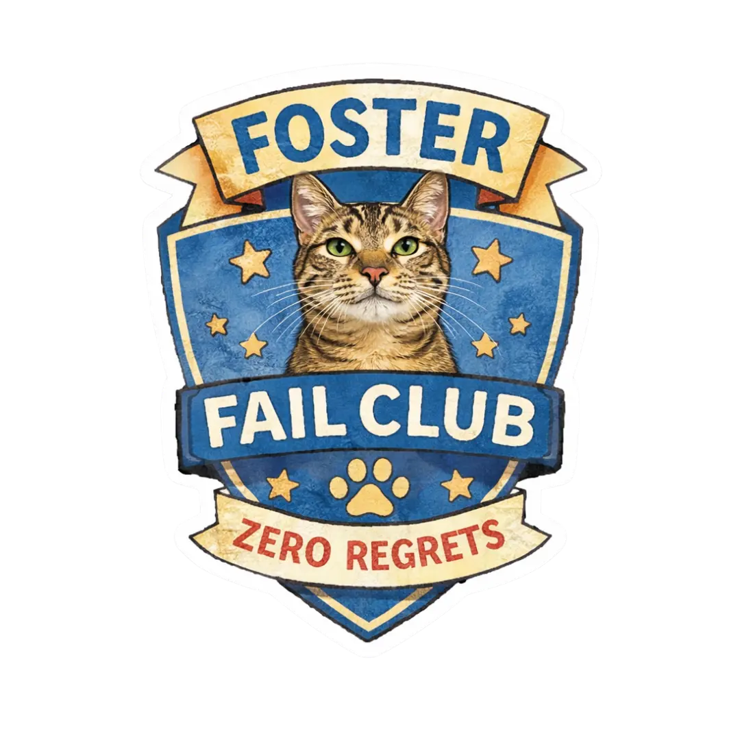 Foster Fail Club Sticker – 2.3" x 3"