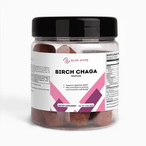 Slim Hype Birch Chaga Truffles – Nutrient-Rich Gut Health & Immune Support with Antioxidants