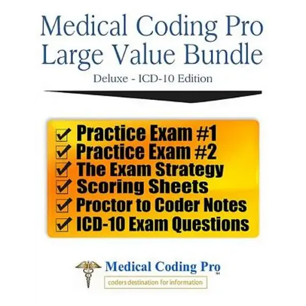 Medical Coding Pro Large Value Bundle Deluxe ICD-10 Edition - Paperback