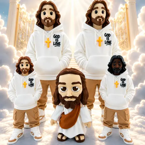 Urban Jesus Figure 3d Print