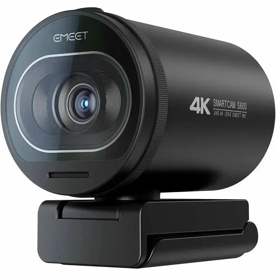 EMEET S600 4K Webcam for Streaming - Sony 1/2.5'' Sensor, PDAF Autofocus, 1080P@60FPS, Two Noise Reduction Mics, Built-in Privacy Cover, 73° Field of View
