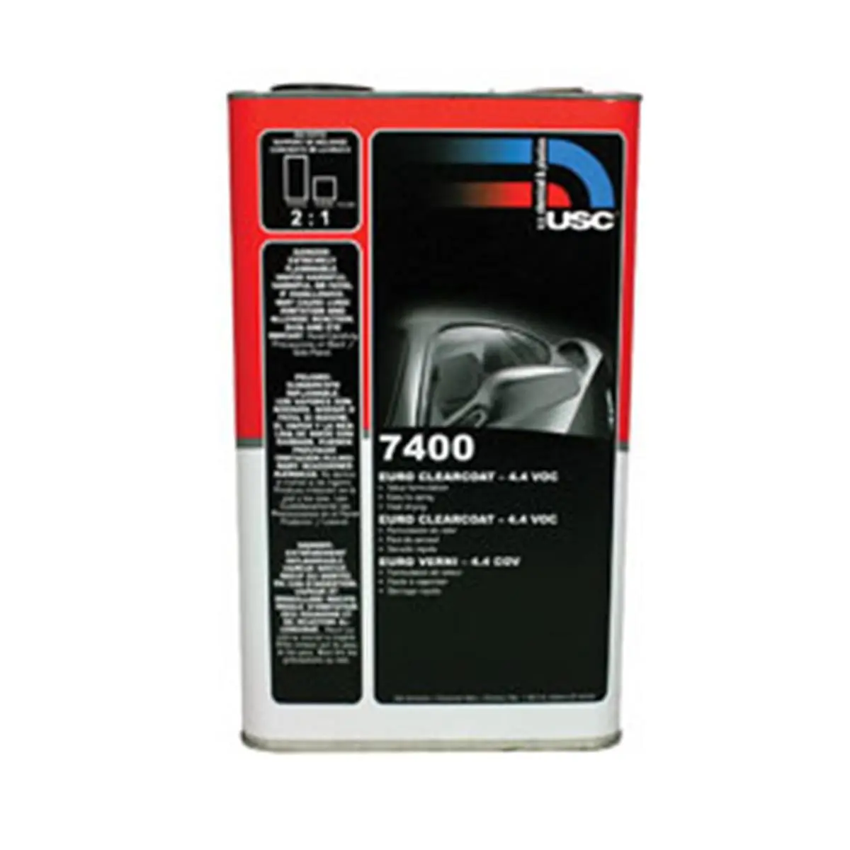 212 MAIN U.S. Chemical & Plastics 4.2 VOC European Top Coat - Advanced Performance Medium Solids Clearcoat with Fast Dry Times, Quick Turnaround