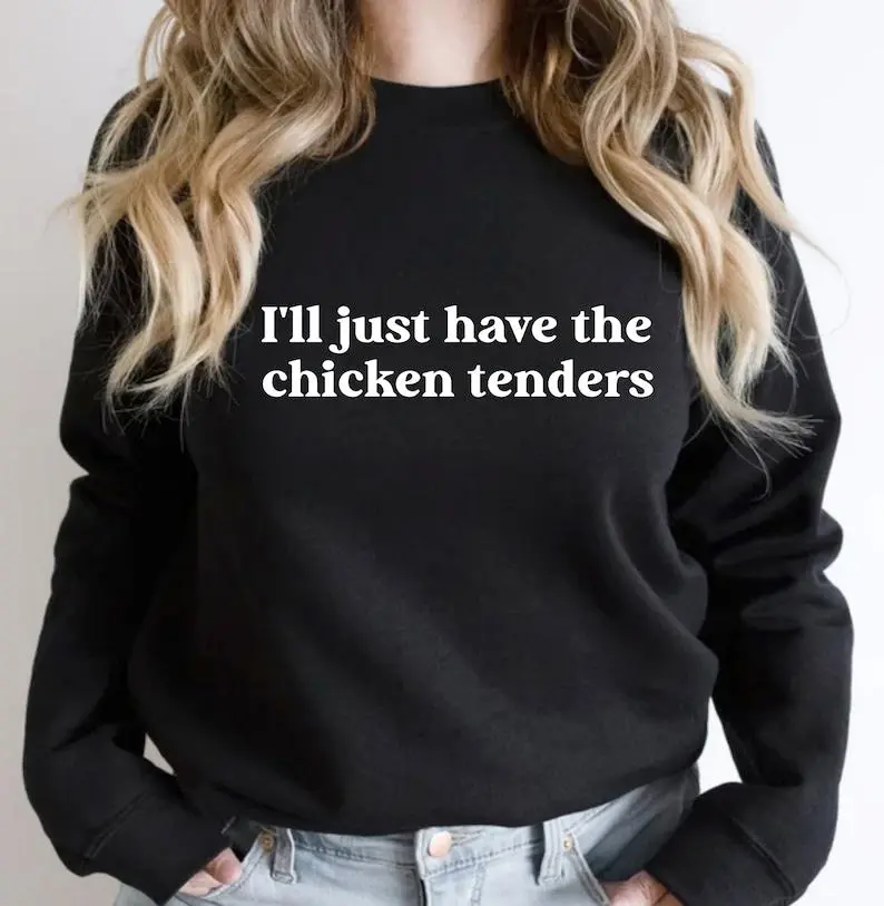 Comfort Colors Chicken Nugget Lover Sweatshirt, Hoodie, T-Shirt, Trendy Design, Womenswear, Funny Sayings - Pullover