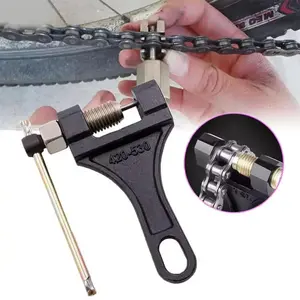 Universal Chain Removal Tool, 420-530 Chain Breaker Cutter Repair Tool, Chain Removal Tool for Motorcycle Bike ATV, Bike Tools