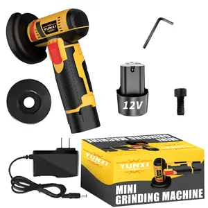 YUNXI  mini angle grinder tool, angle grinder, wireless electric angle grinder tool, portable power tool for home use, gift for husband or boyfriend battery grinder charging Grinding Cutting Blade Cordless Handle limited