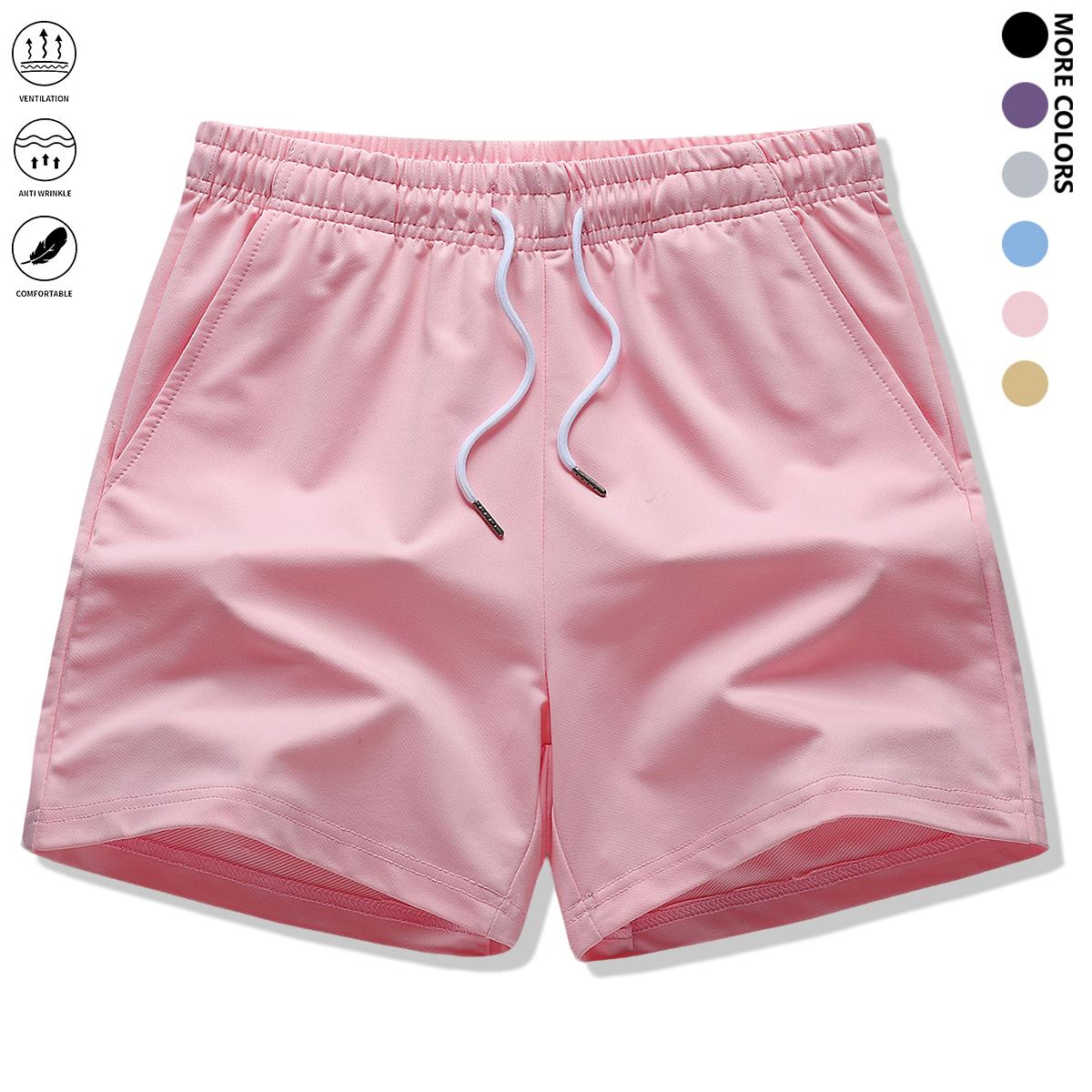 4-piece set: women’s shorts outfit, soft shorts with pockets, suitable for everyday workouts and casual outdoor activities; women’s shorts, summer bottoms
