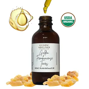 Golden Frankincense Tears Organic Resin Oil- Botanical Skin Elixir