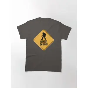 Bigfoot on board Classic T-Shirt