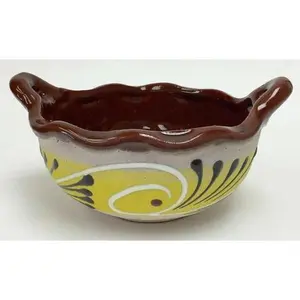 La Mexicana Cazuela Bowl De Engobe 5.7" - Case - 10 Units