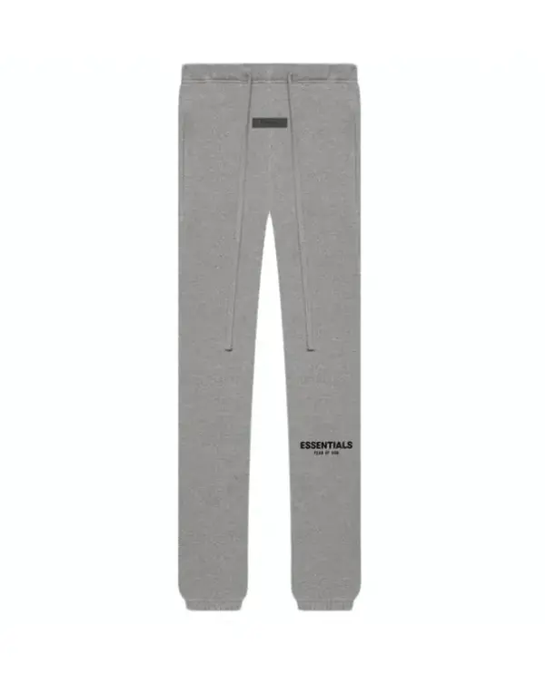 Fear of God Essentials Sweatpants SS22 (Dark Oatmeal) - 130BT212033F Casual Dark Grey Unisex Fashionwear Cotton Fleece
