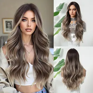 Cozy Style Wig for Women, 26 Inch Long Curly Wig, Wavymy Pre-Styled Butterfly Cut  Natural Wave, No Bangs Natural Style, Fluffy and Comfortable, Perfect for Women Daily Wear