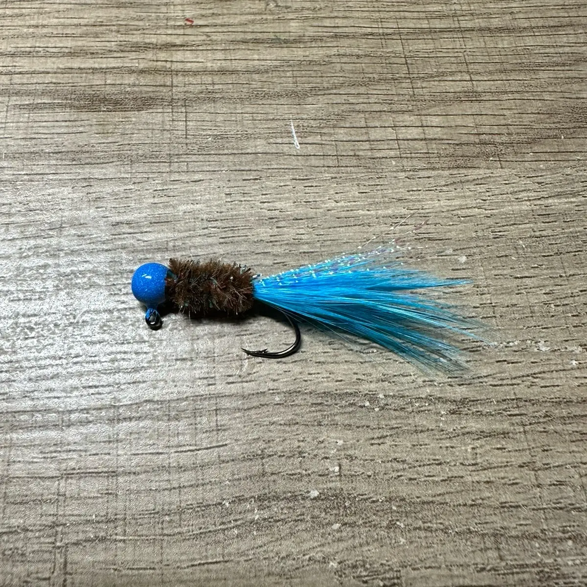 1/16 Mississippi Mud Hand Tied Lure (3 pack) 1/16 Mississippi Mud Hand Tied Lure (3 pack)