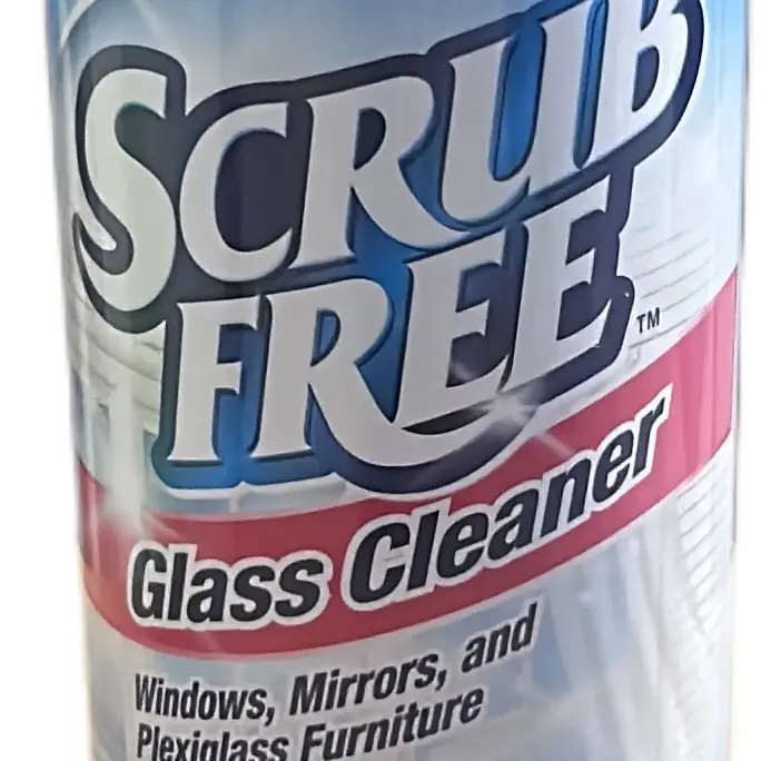Scrub Free Glass Cleaner for Windows Mirrors and Plexiglass Furniture - Effective Cleaning Solution