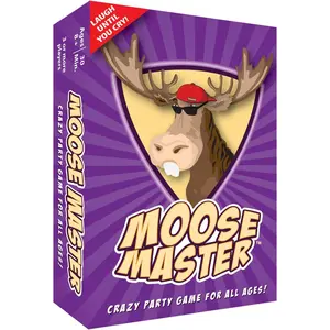 Moose Master - Ultimate Laugh Fest in a Box - Hilarious Fun for Friends & Family - Get Ready to Smile, Laugh, and Enjoy a Night Full of Joy and Laughter!