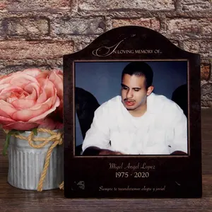 Personalized 8x10 Easel Back Picture Frame - Heat Transfer Technology - Durable and Long-Lasting - Decor