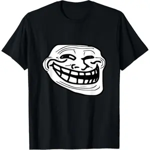 Troll Face Meme Funny Dank Meme Troll Face T-Shirt Golf Gift T-Shirt For Men And Women