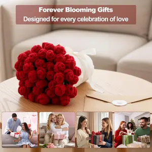 Flower Bouquet Blanket, Gifts for Mom Wife Grandma, Finished Handmade Rose Throw Blanket, Romantic Rose Gifts Ideas for Mothers Day Wedding Anniversary Birthday