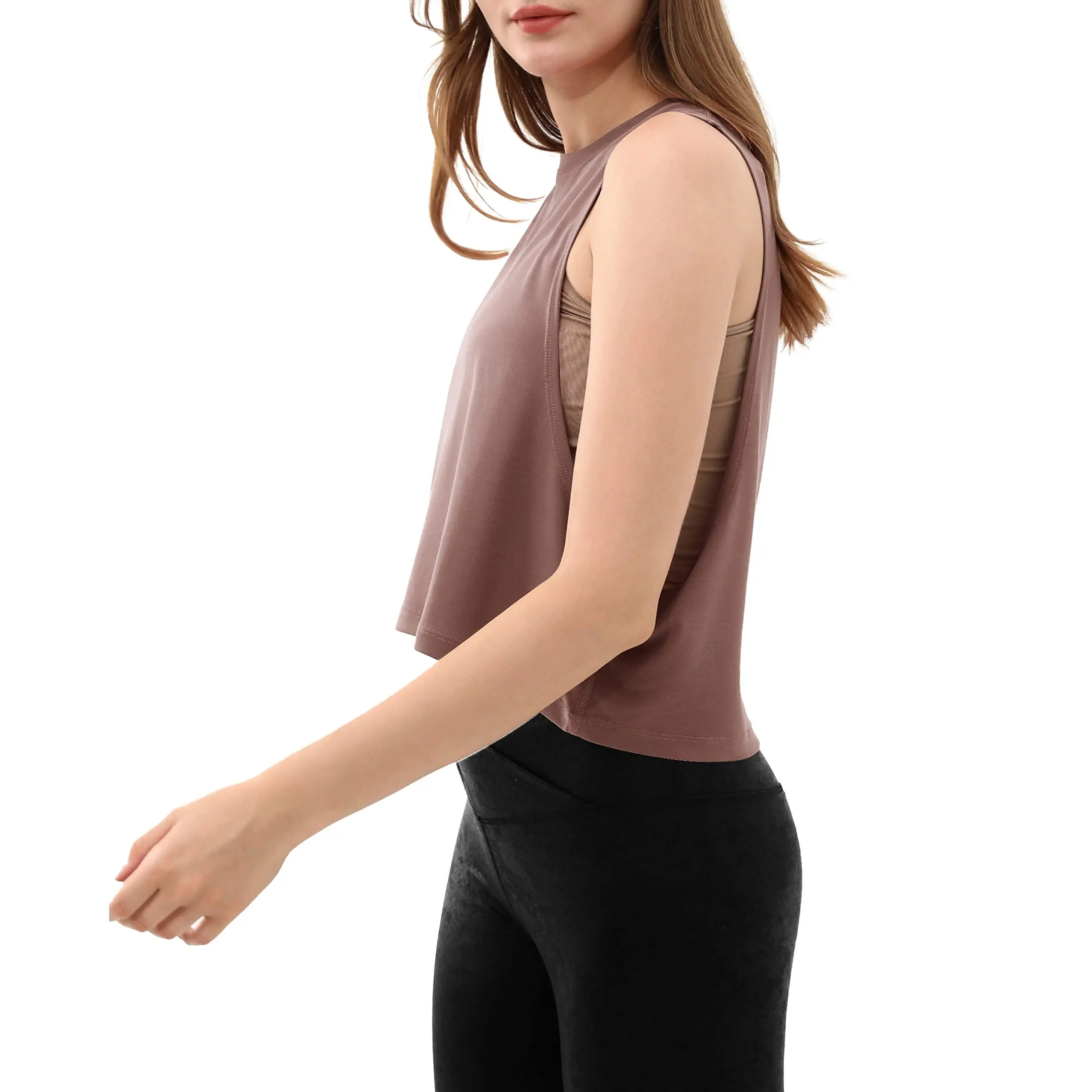 ODODOS 3-Pack Loose Tank Tops for Women Sleeveless Gym Athletic Workout Tops Yoga Shirts ODODOS 3-Pack Loose Tank Tops for Women Sleeveless Gym Athletic Workout Tops Yoga Shirts