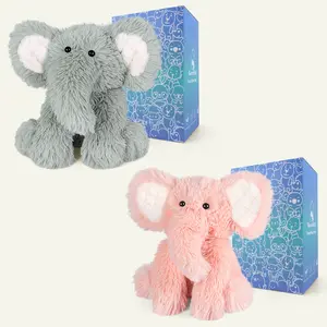 <Elephant Bundle> Gift Ideas, Heatable & Coolable Weighted Stuffed Animals Plant Scented Heat Pad, Microwavable Heating Patches, Period Must Have