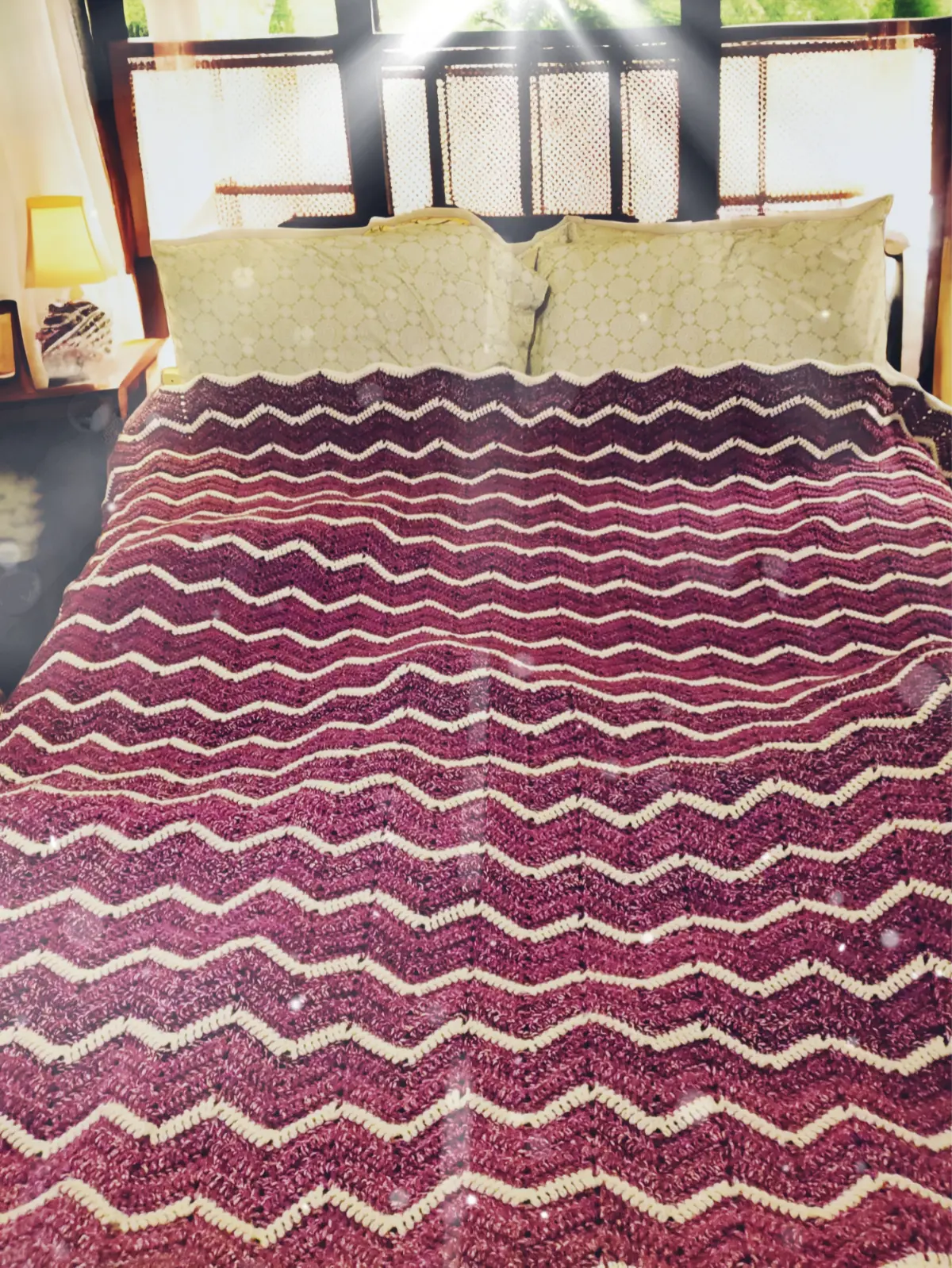 Coastal 'Sip Designs Ripple Blanket