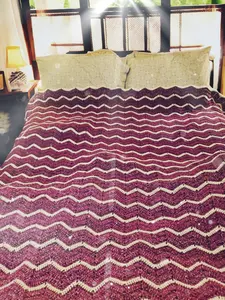 Coastal 'Sip Designs Ripple Blanket