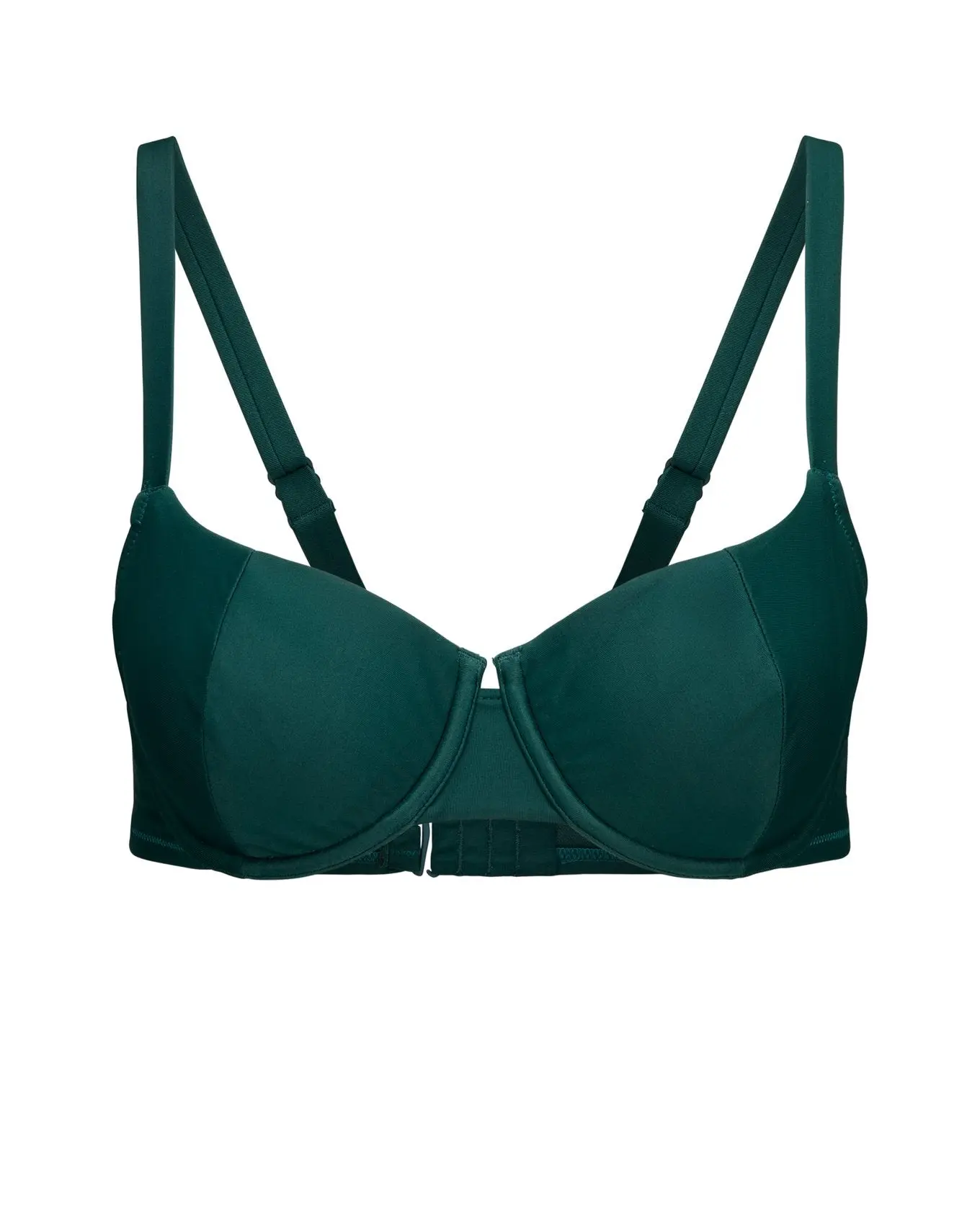 Tricia Dark Green 2 Plus Swimwear Top