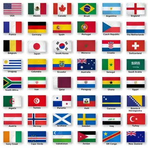 International Soccer Flag Set – 48 Countries (2x3ft)