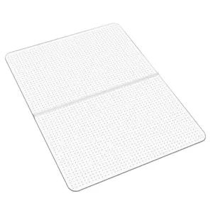 Chair Mat 36 X 48-Inch Office Chair Mat For Carpeted Floors, Rectangular, Anti-Slip Clear PVC Floor Protector, Durable Heavy-Duty Surface, Prevents Wheel Scratches, Low-Profile Edges, Easy To Clean