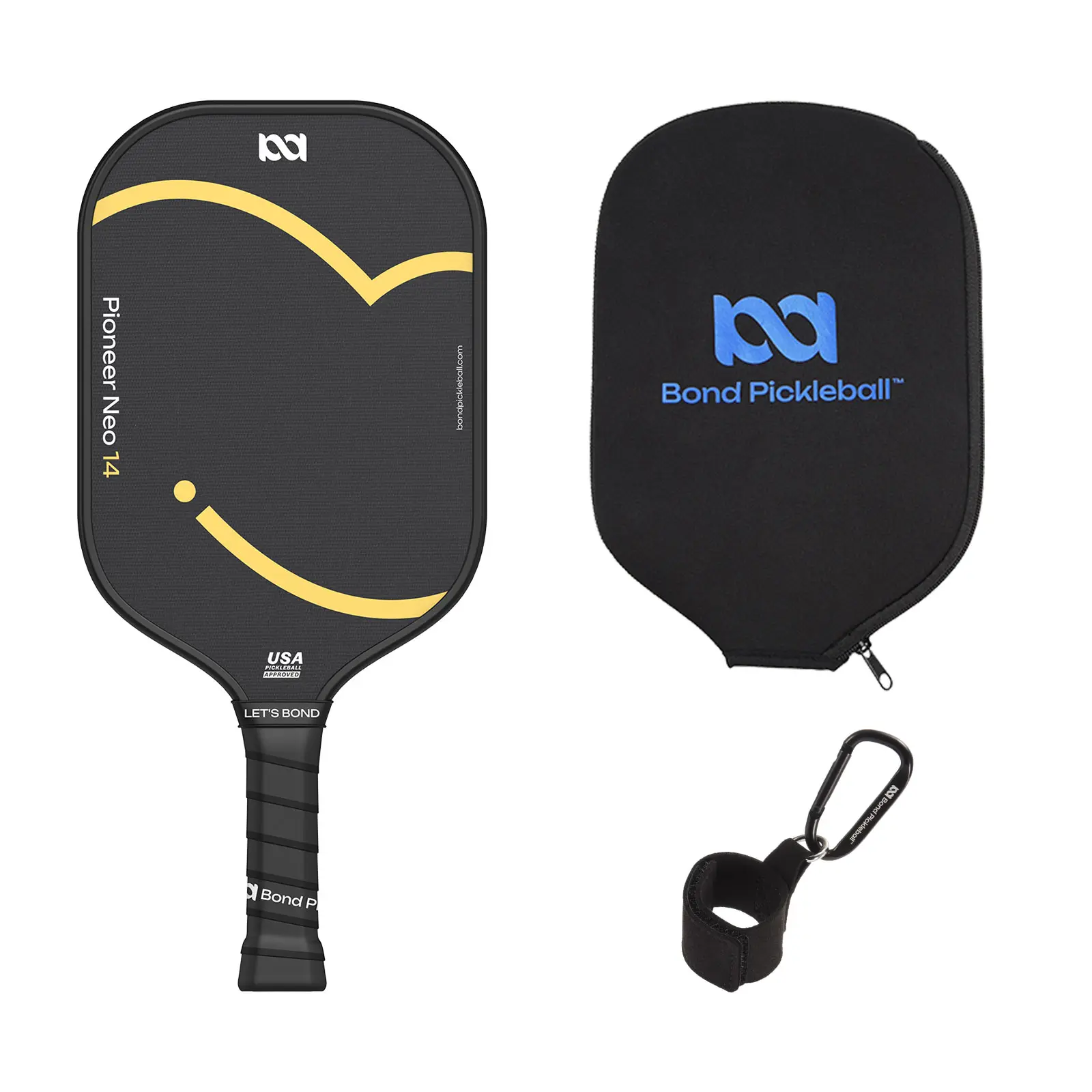 Pioneer Neo Raw T700 Carbon Fiber 14mm Pickleball Paddle