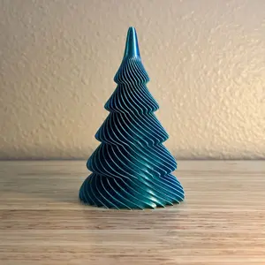 Spiral Christmas Tree – 3D Printed Holiday Decor