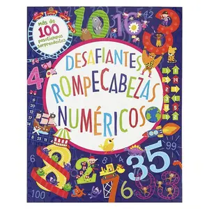 USED Book - Desafiantes Rompecabezas Numéricos / Totally Brain Boggling Number Puzzles (Spanish Edition) by Sipi, Claire (Paperback) - Spanish
