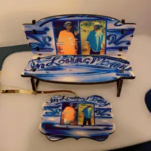 Sublimation Ornaments and Keep Photo KeepSakes Sculpture