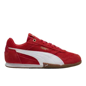 PUMA Womens Bella Donna Sd Lace Up Sneakers Shoes Casual - Red
