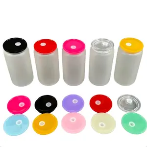 Acrylic 16 oz Glass Cup lid replacement