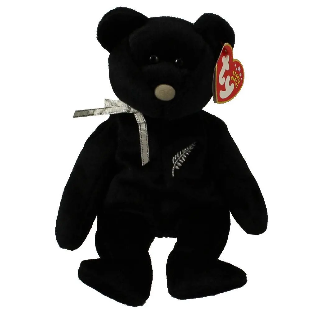 TY Beanie Baby - FERNY the Bear (New Zealand Exclusive) (8.5 inch) (2002) - MWMTs