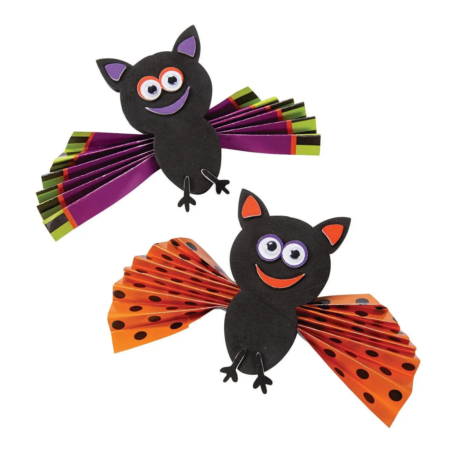 Halloween Bat Craft Kit - Makes 12, Halloween, Craft Kits, 12 Pieces