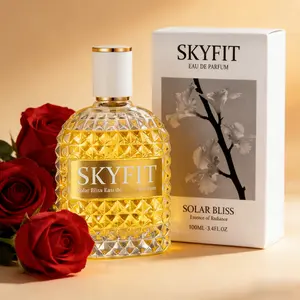 SKYFIT Solar Bliss Eau de Toilette 100ml EDT | 5-Year Shelf Life Romantic Fresh Scent – Irresistible Valentine’s Day Gift for Her, Perfect for Date Nights, Romantic Vibes for Intimate Evenings