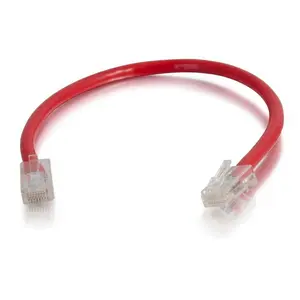 C2G 4162 25ft (7.6m) Cat6 Non-Booted Unshielded UTP Ethernet Network Patch Cable - Red