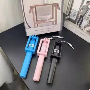 Mini Selfie Stick Portable Extendable Monopod Self-Pole Hand
