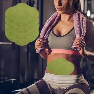 Moxibustion Patch for Belly Button Artemisia Navel Therapy Patch Deep Penetrating Hot Compress 30 Minutes for Uterine Cold and Body Deficiency