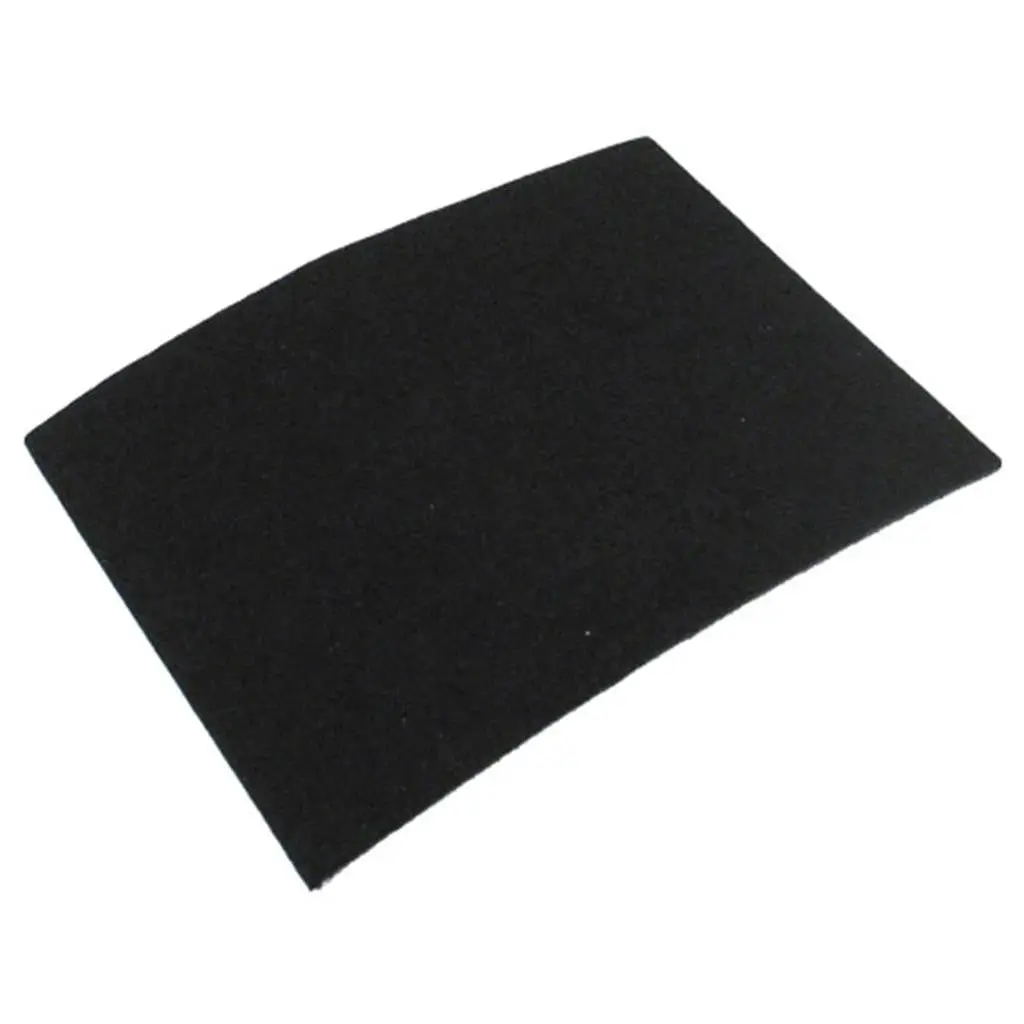 Solid Bowling Slip Replacement Soles #2 - Gray Customizable Rectangular High Slide Felt Soles, Easy-to-Change, Cuttable Fit Sports Footwear Accessory for Bowling Alley Use