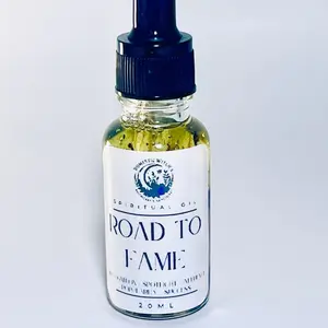 Road To Fame Oil Spiritual Oil for Manifesting - Domestic Witch Spiritual Oil for Popularity and Success