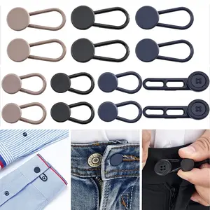 Button Extenders for Jeans & Pants 14 PCS Pants Waist Extenders 1-1.8 Inches for Women and Men - Waist Adjuster for Pregnancy, Shirts,Dress Pants, Collars,Shorts-No Sewing Required