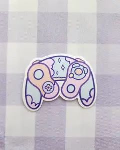 Gamer Cube Controller Sticker