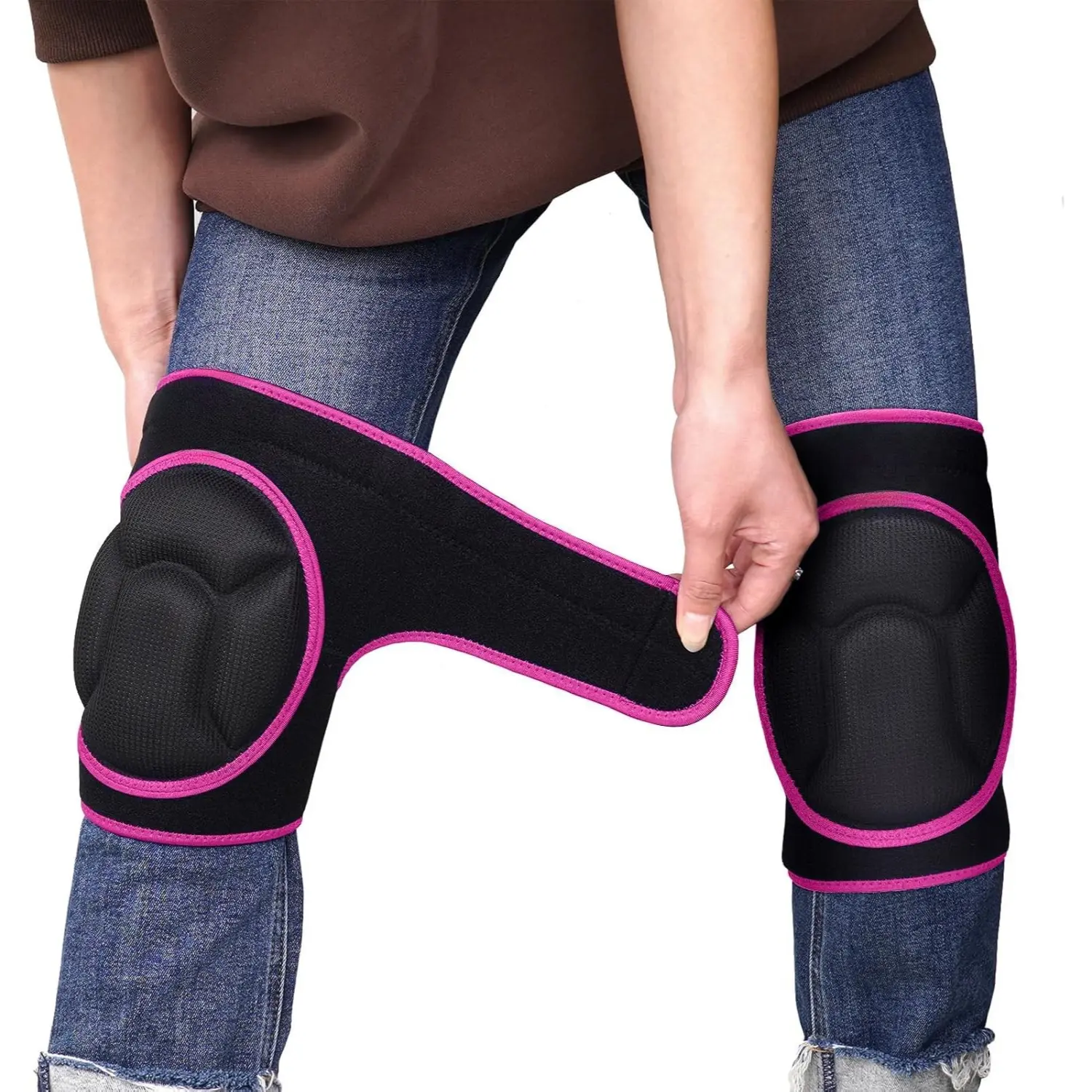Work Knee Pads High Elastic Gel Foam Knee Pads Construction Gardening Flooring for Men Women